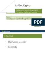 Capítulo 2: Aplicaciones de Ingeniería Geológica en Obras Civiles y Mineras