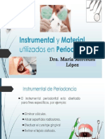 Instrumental y Material Utilizados en Periodoncia María Mercedes