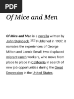 Chapter 3 Summary of Of Mice and Men | PDF