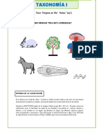 Que-estudia-la-Taxonomía-para-primer grado-de-Secundaria