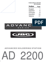 Manual AD2200 230v