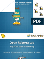 Robótica educativa com simulador online