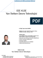 Eem413e Lecture-Week 2