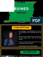 Ruined by Lynn Nottage