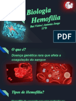 O que é a hemofilia e seus tipos