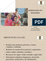 Semiologia en Pediatria: Dra. Vilma Mansilla Pediatra Carrera de Medicina Universidad de Tarapacá