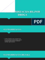 Standardizacija Biljnih Droga: Borna Javorac 4-6