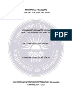 Trabajo de Matematicas - Anualidades