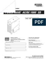 Power Wave AC/DC 1000 SD: Manual Del Operador