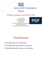Classification of E-Comm Companies