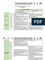 Ejemploproyecto Integrado Dosificación Primer Grado 21-22