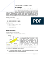 METODOS de Analisis de Fallas en Taludes Metodo de Las Dovelas