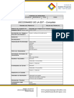 FGPR - 070 - 06 - Diccionario de La EDT - Completo