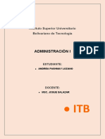 Administracion 4 Tarea