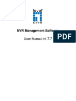 NVR Management Software UM V1.77