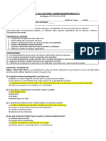 Control de lectura N°1 La tregua RESPUESTAS