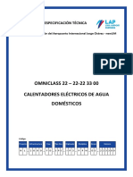 NL - 2000 - FD - SPC - IP3 - PPW - DS - 223300 Rev 00 CALENTADORES