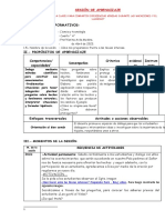 SESIÓN DE APRENDIZAJE Cómo debemos prepararnos ante ñlas lluvias intensas