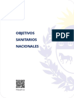 Objetivos Sanitarios Nacionales 2030