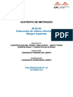 06.02.03 Colocación de Relleno Reforzados - MI