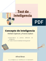 Test de Inteligencia.