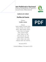 Instituto Politécnico Nacional: Perfiles de Puesto