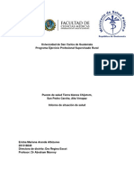 Análisis de situación de salud de la comunidad de Tierra Blanca Chijotom