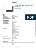 Product Data Sheet: Easylogic Pm1120H P&E THD RS485 CL 1.0