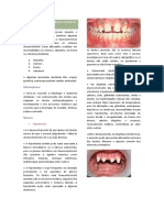 Alterações No Desenvolvimento