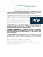 3 - Importancia de La Q. A. y Campos de Acción