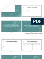 Faculty Growth Cohort The Benefits of Collaboration - Presentation Handouts