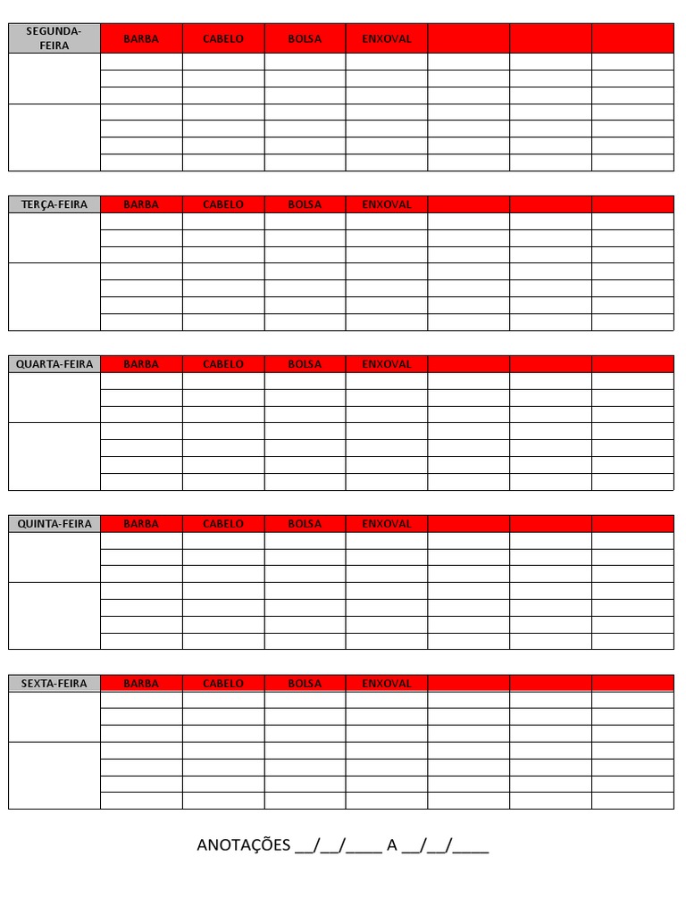 Ficha de Compensação | PDF