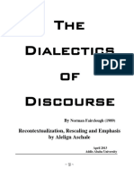 The Dialectics of Discourse Analysis