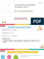 Atividade 13 Do Material de Apoio: Programa Emergencial de Educação Pós-Pandemia "Recompondo Os Saberes