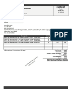 Factura: Abg. Juan Pablo Lopez Zambrano IPSA. 311.728 V-16.661.015