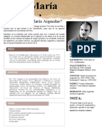 Infografiaa de José María Arguedas