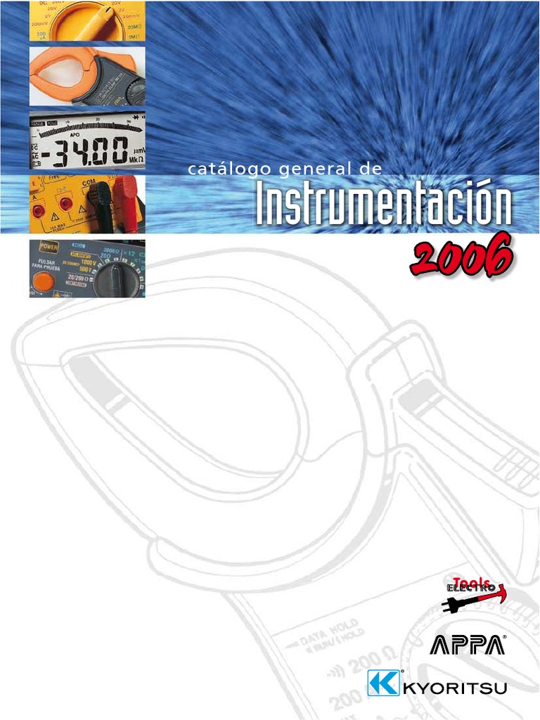 Catálogo de Instrumentos Kyoritsu | PDF | Ingenieria Eléctrica ...