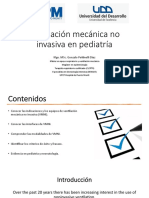 Ventilación Mecánica No Invasiva en Pediatría: Klgo. Msc. Gonzalo Pe0Nelli Díaz