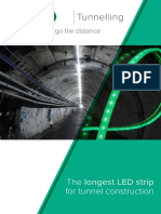 X Glo LED Strip Lighting For Tunnelling Brochure