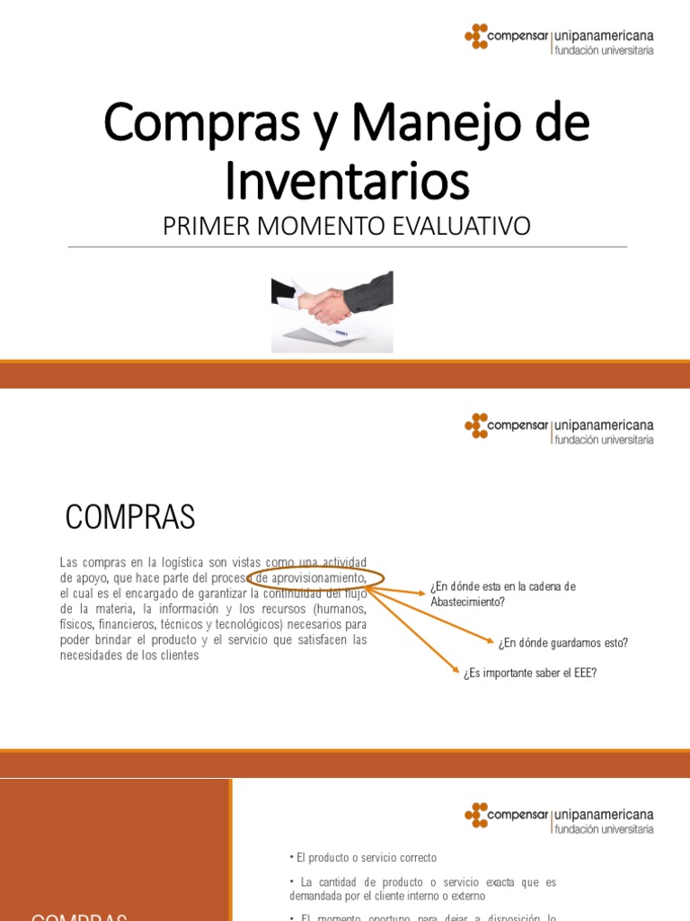 Control de Compras e Inventarios | PDF | Inventario | Media móvil