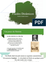 Fluidos Dinâmicos: Prof:Dr. Daniele Gomes