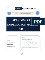 Aplicada A La Empresa Don Mueble S.R.L