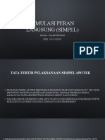 Simulasi Peran Langsung (Simpel) : Nama: Valen Rewah NIM: 18101105097