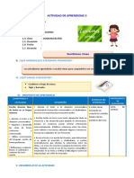 D3 A2 SESION COM. Escribimos Rimas