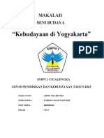Makalah Kebudayaan Di Yogyakarta by Syalwa