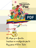 Cartilla Guía Semana Por La Paz 2022