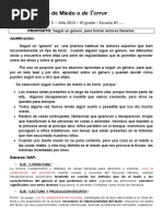 Secuencia Cuentos de Miedo 6Â Grado.