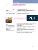 N°5.6 - Recetario KETO Parte 6 - Hidratos Low Carb