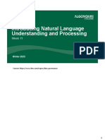 Introducing Natural Language Processing