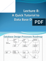 L8-Quick Tutorial To Database Design